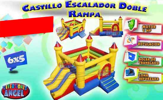Castillo Escalador Doble Rampa 6x5